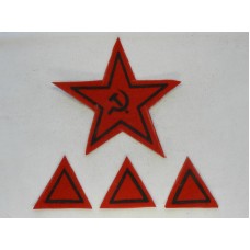 СТАРШИНА, нарукавные знаки различия РККА, обр. 1919 г.